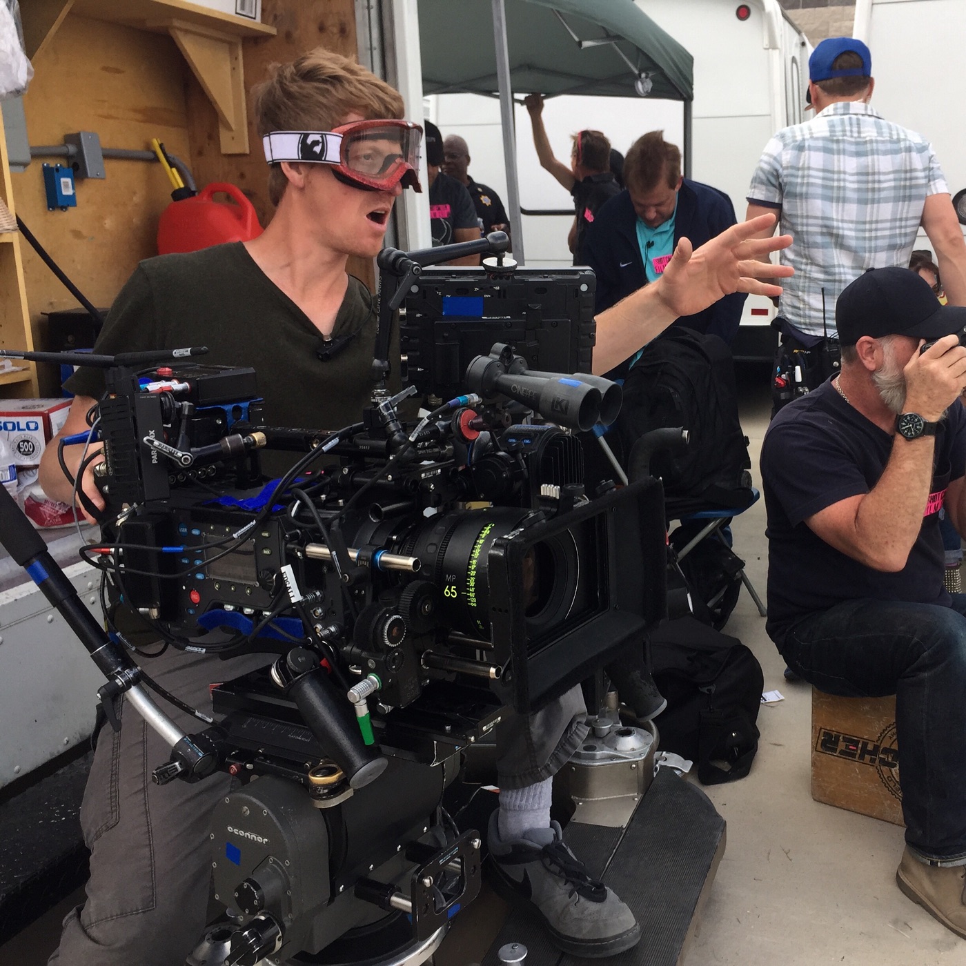 Alexa 65 build on set