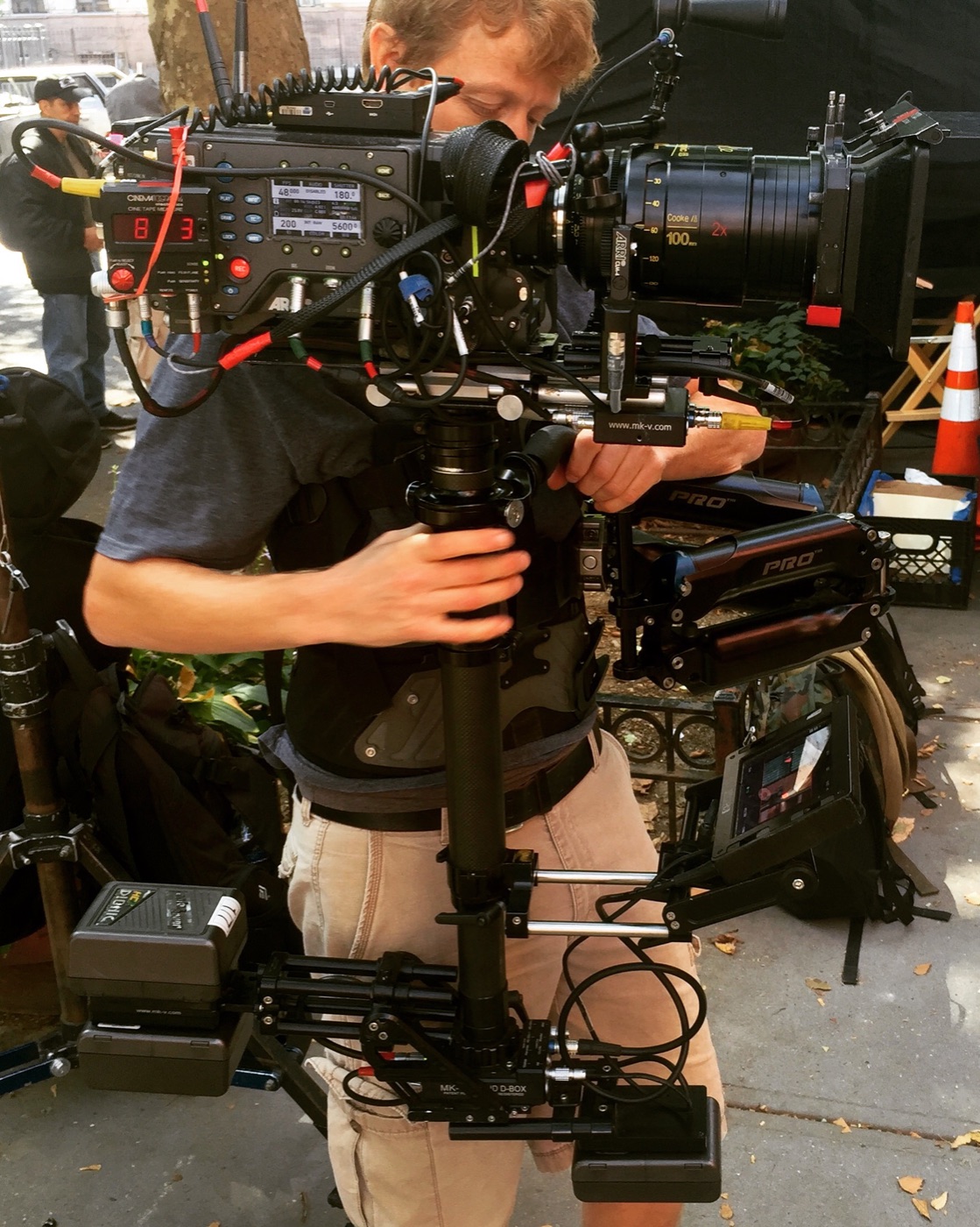 Steadicam on location
